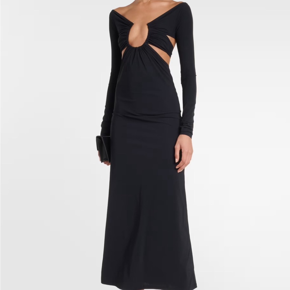 Christopher Esber Black Maxi Dress